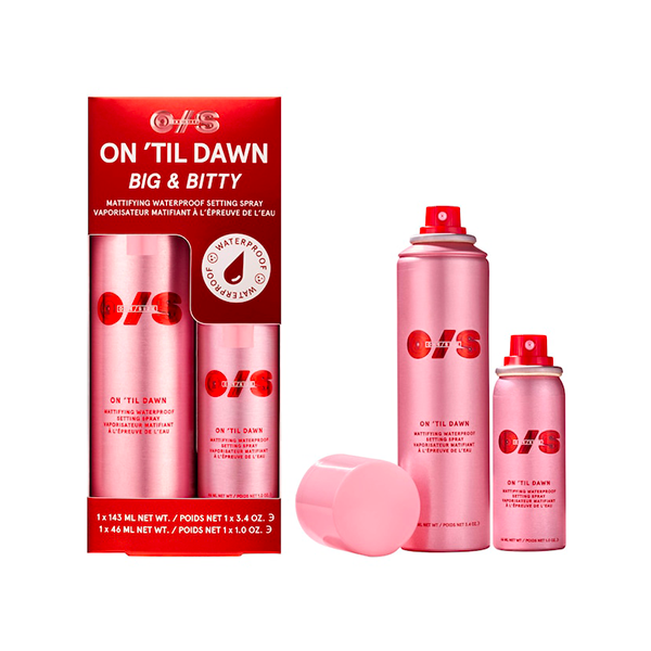 ONE/SIZE On ‘Til Dawn Mattifying Waterproof Setting Spray Big & Bitty Duo