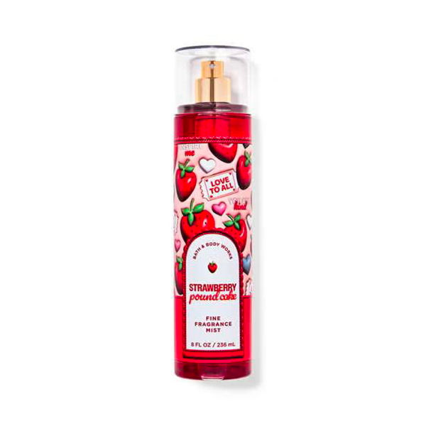 BATH & BODY WORKS Brume Strawberry Pound Cake 236 ML
